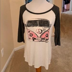 3/4 length VW bus Tee Shirt